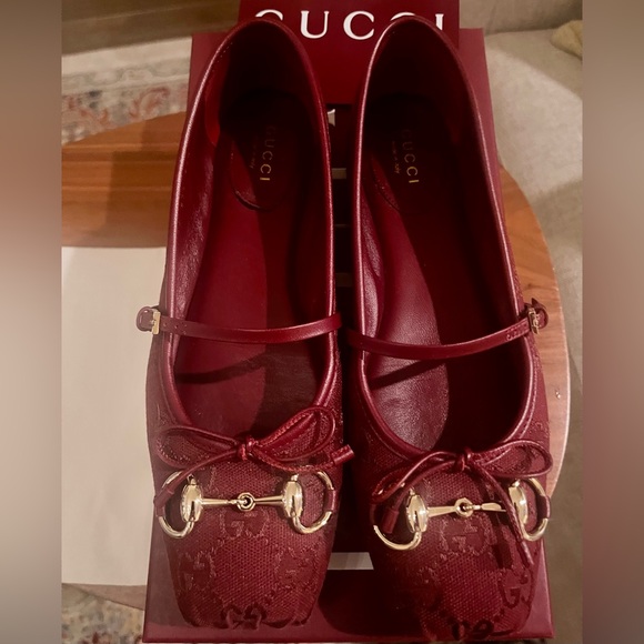 Gucci Horsebit Ballet Flats - Picture 3 of 9